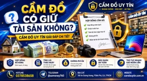 cầm đồ có giữ tài sản không?