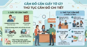 cầm đồ cần giấy tờ gì? thủ tục cầm đồ đơn giản