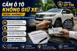 cầm ô tô xe hơi không giữ xe