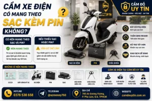 cầm xe điện cần mang theo sạc không?