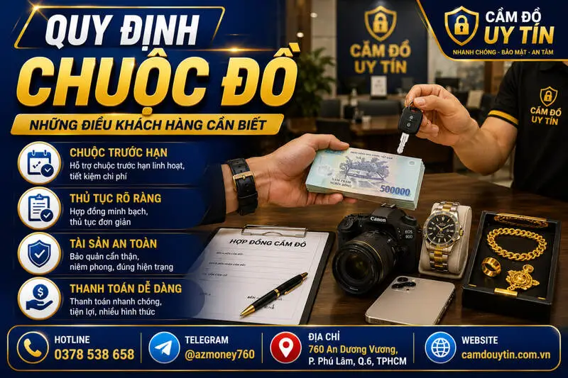 quy định chuộc đồ