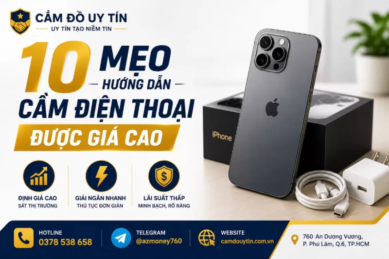 hướng dẫn cầm điện thoại giá cao
