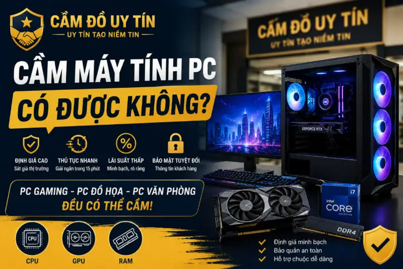 cầm máy tính pc được không?